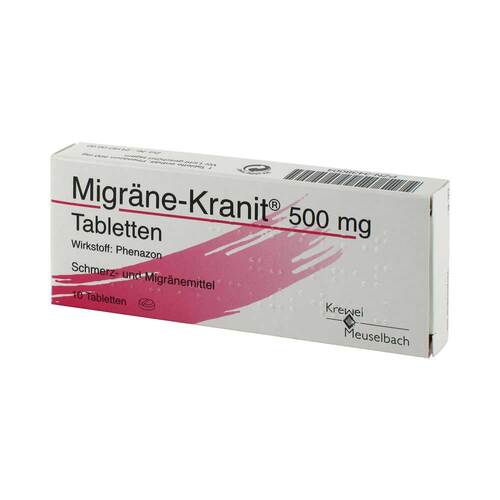 Migr&auml;ne Kranit 500 mg Tabletten - 1