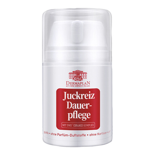 DERMAPLAN Juckreiz Dauer Pflege Creme Pumpflasche - 1