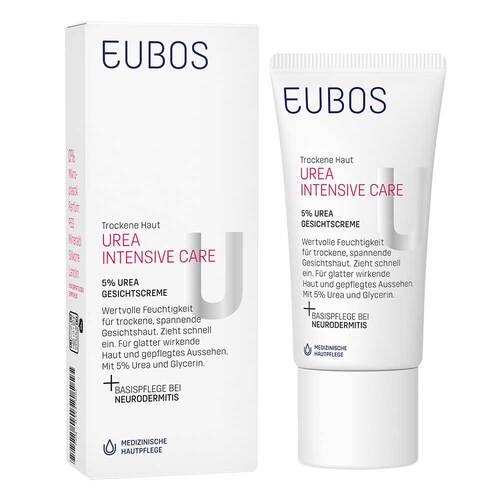 Eubos Trockene Haut Urea 5% Gesichtscreme - 1