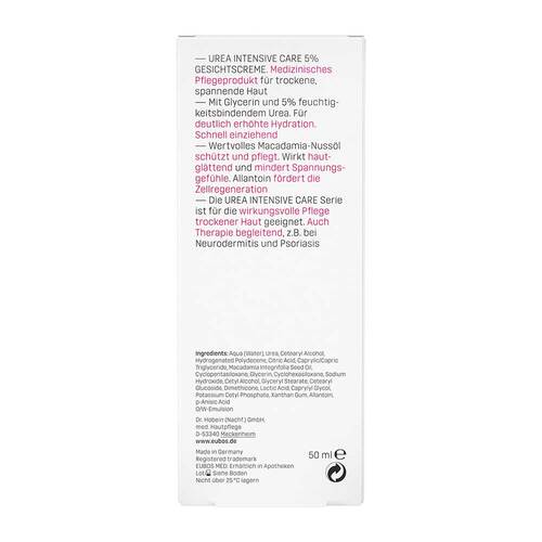 Eubos Trockene Haut Urea 5% Gesichtscreme - 4