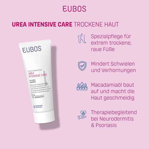 Eubos Trockene Haut Urea 10% Fu&szlig;creme - 3