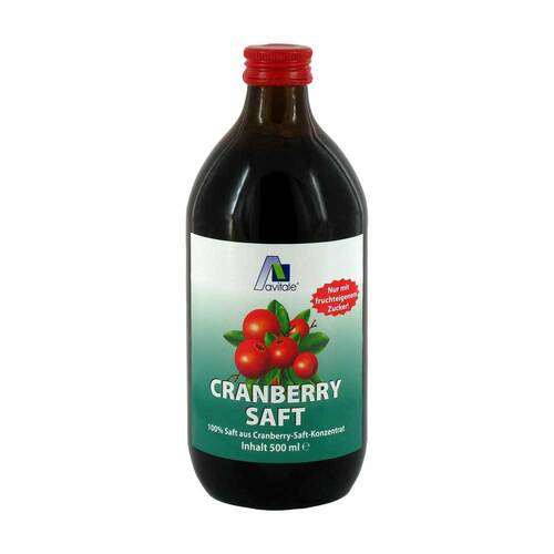 Cranberry Saft 100% Frucht - 1