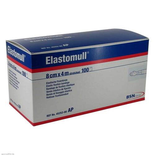 Elastomull 8 cmx4 m elastisch Fixierbinde 45252 - 1