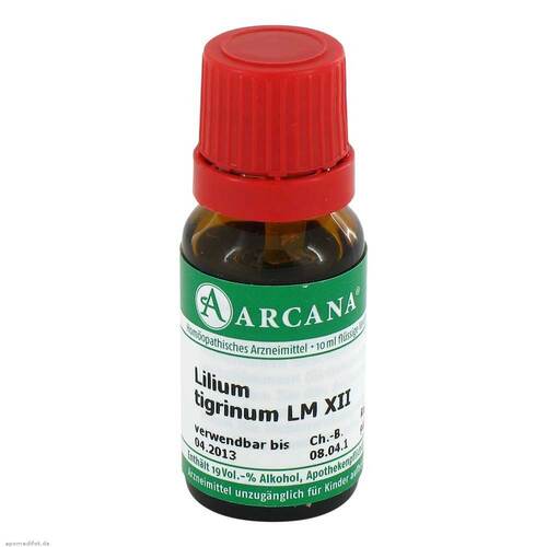 LILIUM TIGRINUM LM 12 Dilution - 1