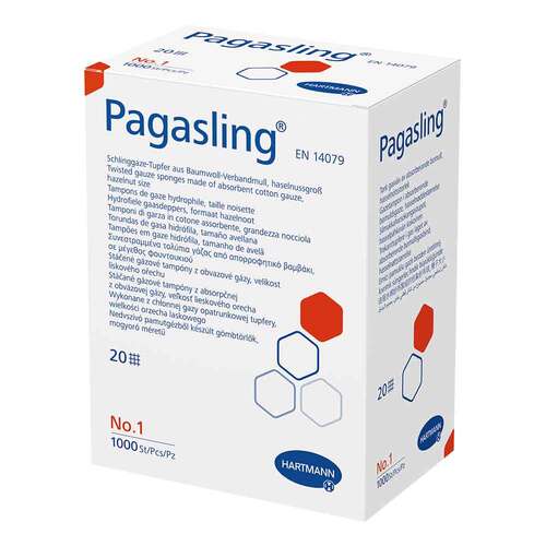 Pagasling Mulltupfer Gr&ouml;&szlig;e 1 haselnussgro&szlig; unsteril - 1