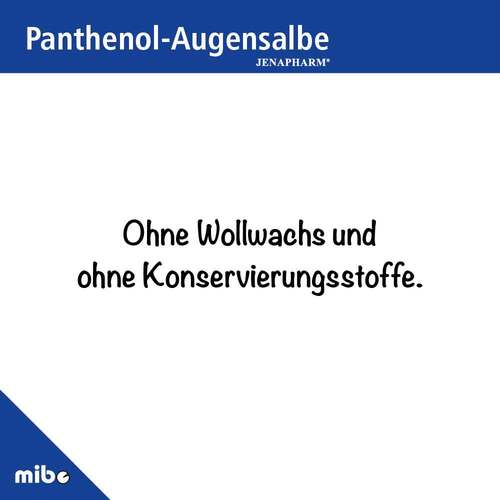Panthenol Augensalbe Jenapharm - 4