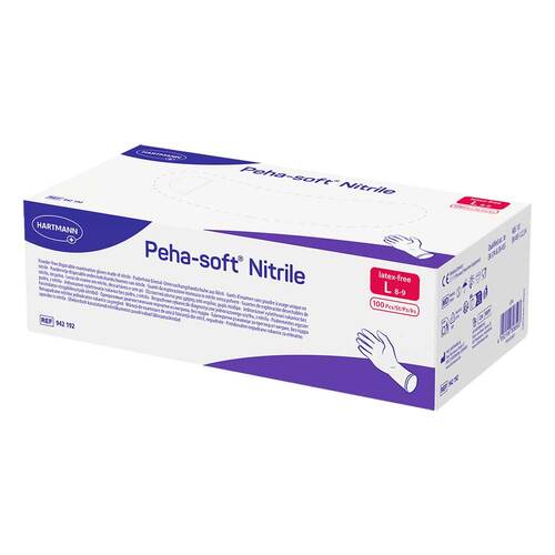 Peha-Soft nitrile Unt.Handschuhe unste.puderfrei L - 1