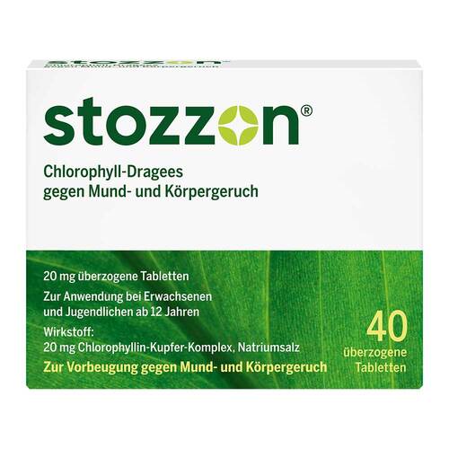 Stozzon Chlorophyll &uuml;berzogene Tabletten - 1
