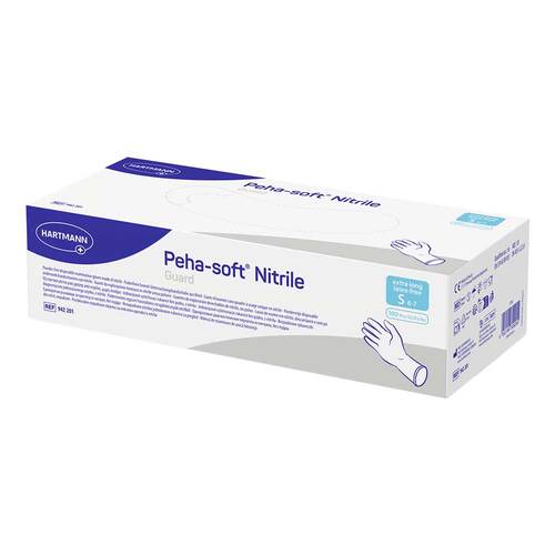 Peha-Soft nitrile guard Untersuchungshandschuhe unsteril pf S - 1