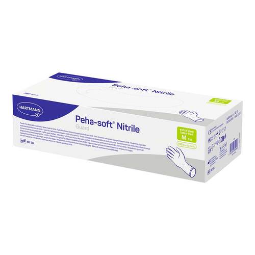 Peha-Soft nitrile guard Untersuchungshandschuhe unsteril pf M - 1