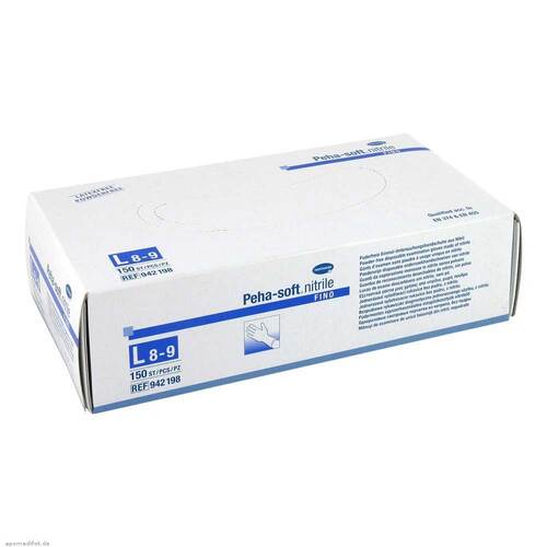 Peha-Soft nitrile fino Untersuchungshandschuhe unsteril pf L - 1
