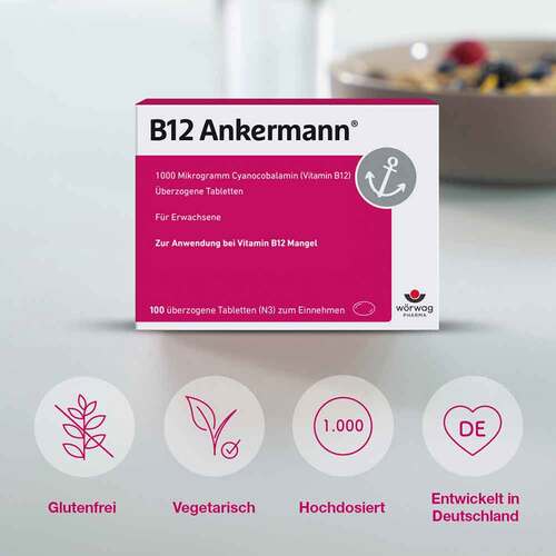 B12 Ankermann &uuml;berzogene Tabletten - 3