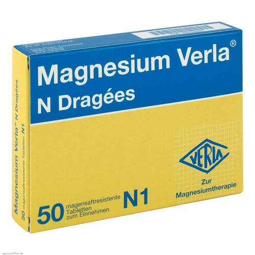 Magnesium Verla N Dragees - 1