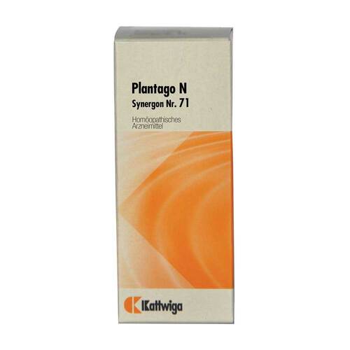 Synergon Komplex 71 Plantago N Tropfen - 1
