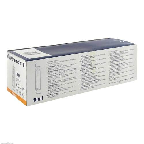 BD Discardit II Spritze 10 ml - 1