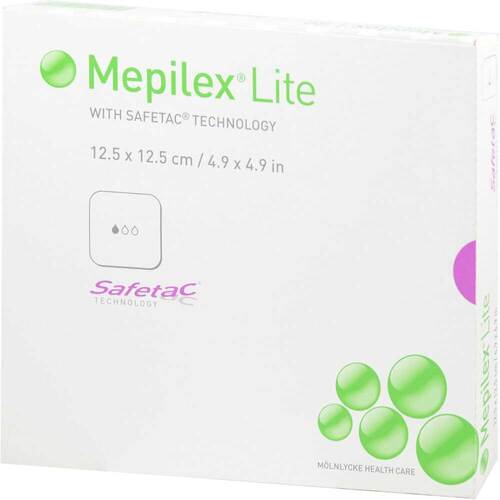 MEPILEX Lite Schaumverband 12,5x12,5 cm steril - 1