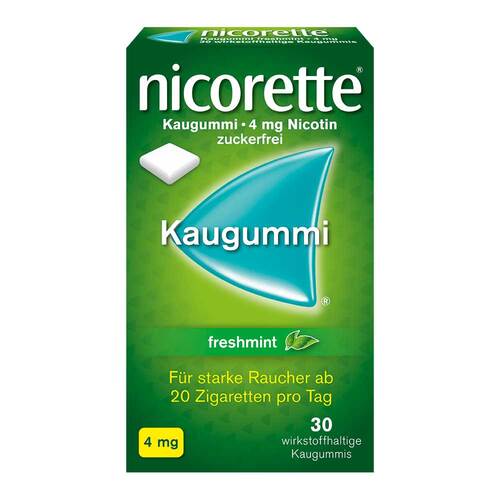 Nicorette Kaugummi 4 mg freshmint - 1