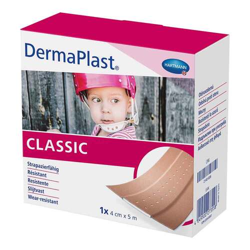 Dermaplast Classic Wundpflaster 4 cmx5 m - 1