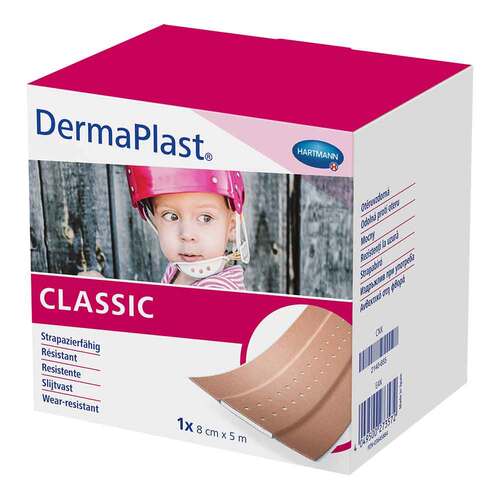 Dermaplast Classic Wundpflaster 8 cmx5 m - 1