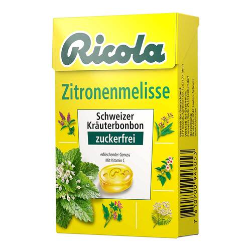 Ricola ohne Z.Box Zitronenmelisse Bonbons - 1