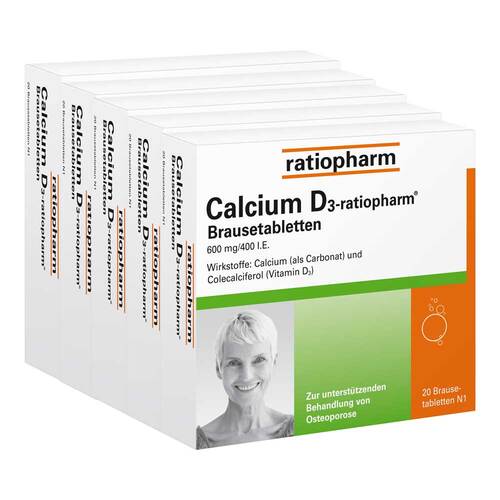 Calcium D3-ratiopharm Brausetabletten - 1