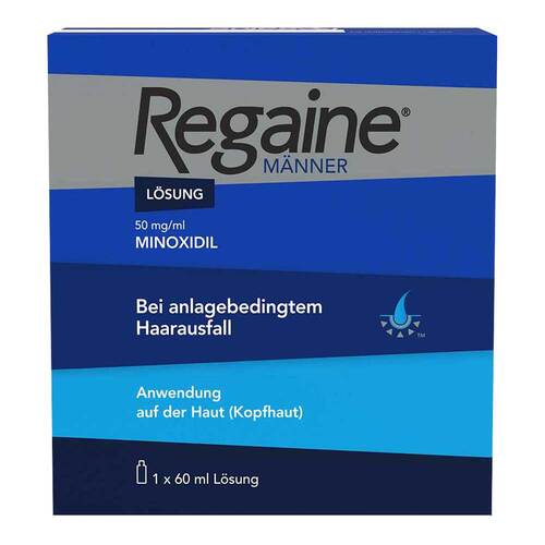 Regaine M&auml;nner 50 mg / ml L&ouml;sung z.Anw.a.d.Kopfhaut - 1