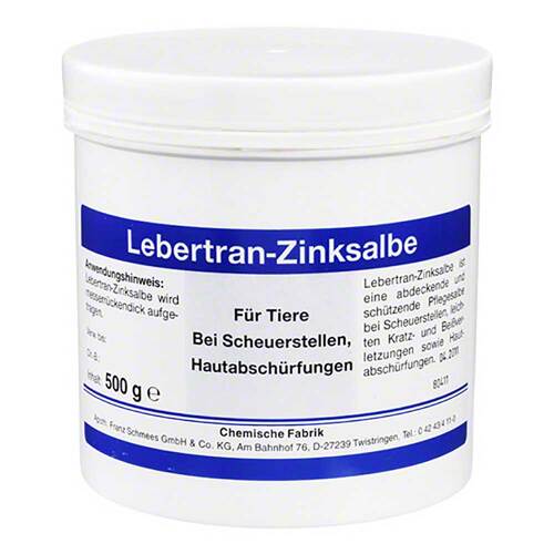 Lebertran Zinksalbe vet. (f&uuml;r Tiere) - 1