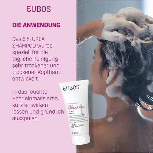Eubos Trockene Haut Urea 5% Shampoo - 6