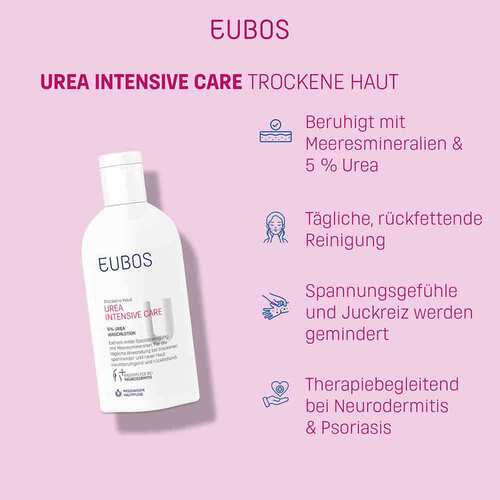 Eubos Trockene Haut Urea 5% Waschlotion - 3