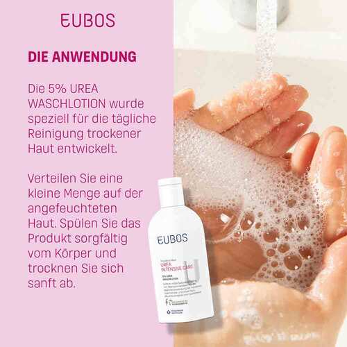 Eubos Trockene Haut Urea 5% Waschlotion - 6