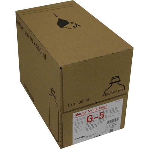 Glucose 5% B.Braun Ecoflac Plus Infusionslo25sung - 1