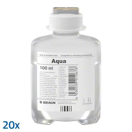 Aqua AD injectabilia Ecoflac Plus Injektionsl&ouml;sung  - 1