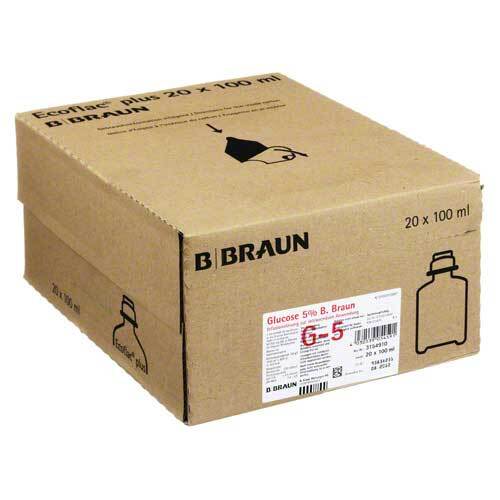 Glucose 5% B.Braun Ecoflac Plus Infusionslo25sung - 1