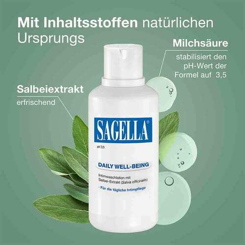 Sagella pH 3,5 Waschemulsion - 3