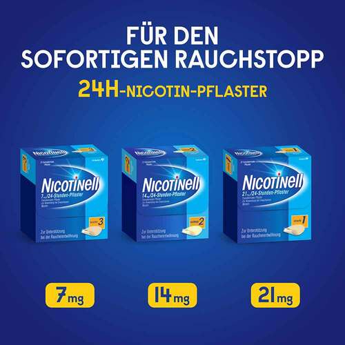 Nicotinell 14 mg / 24-Stunden-Pflaster 35mg - 3