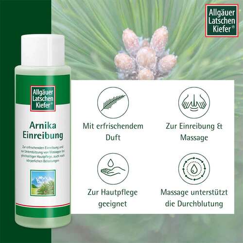 Allg&auml;uer Latschenkiefer Arnika extra stark Einreibung - 3