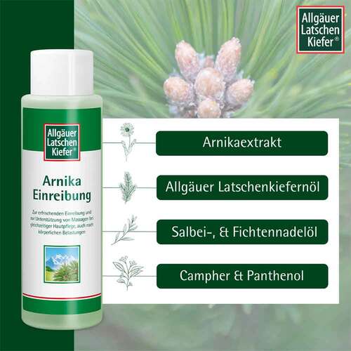 Allg&auml;uer Latschenkiefer Arnika extra stark Einreibung - 4