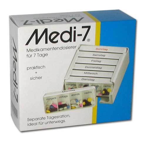 Medi 7 Medikamentendos.f&uuml;r 7 Tage wei&szlig; - 1