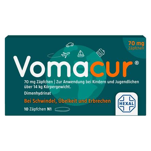 Vomacur 70 Suppositorien - 1