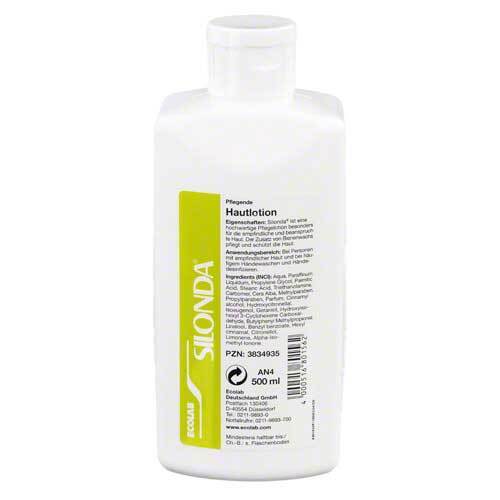 SILONDA Hautpflege Lotion Spenderflasche - 1