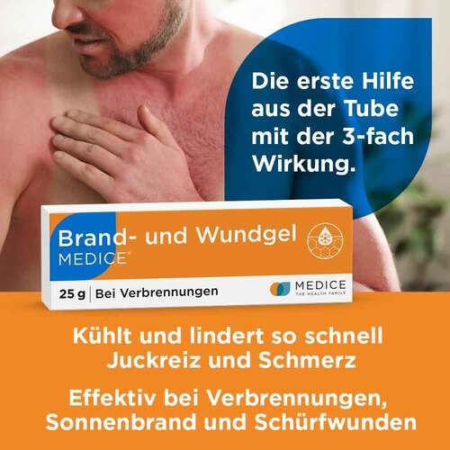 Brand und Wundgel Medice - 2
