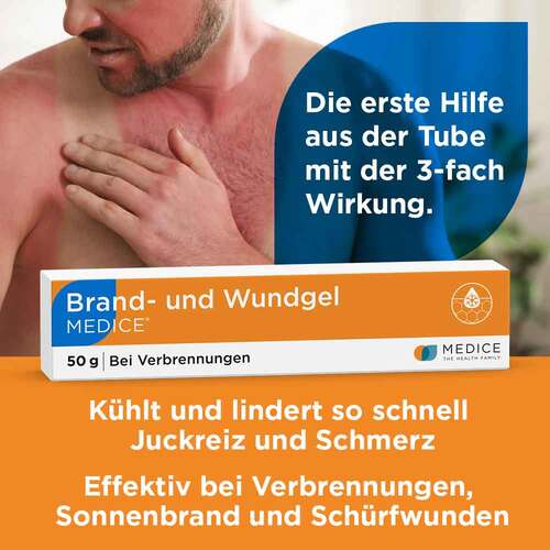 Brand und Wundgel Medice - 2
