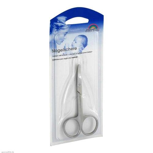 Babyschere 9 cm gebogen - 1
