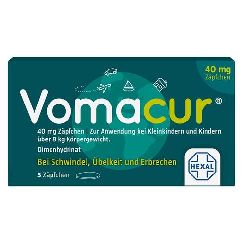 Vomacur 40 Suppositorien - 1