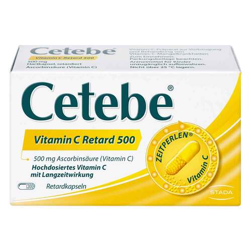 Cetebe Vitamin C Retardkapseln 500 mg - 1