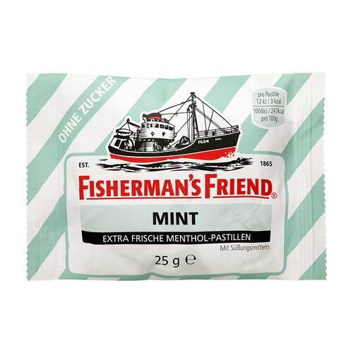 FISHERMANS FRIEND mint ohne Zucker Pastillen - 1