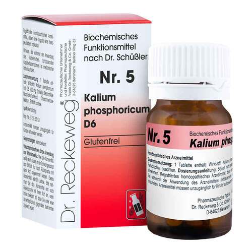 Biochemie 5 Kalium phosphoricum D 6 Tabletten - 1