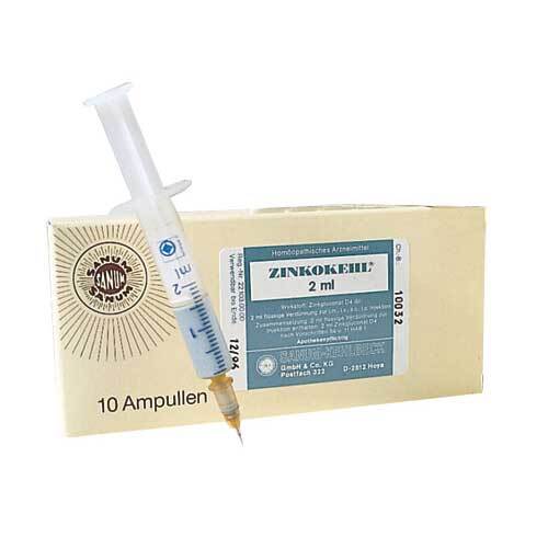 ZINKOKEHL D 4 Ampullen - 1