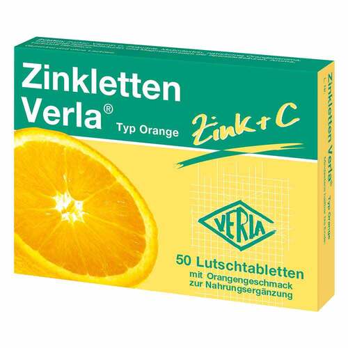 Zinkletten Verla Orange Lutschtabletten - 1