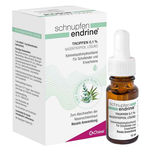 Schnupfen Endrine 0,1% Nasentropfen - 1